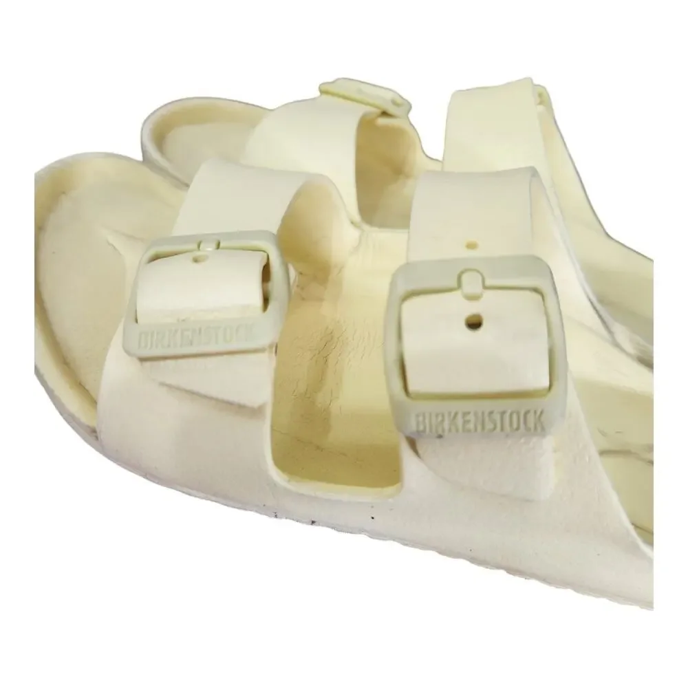 Birkenstock Arizona EVA Sandals kids‎ Size 34 Cream Yellow Waterproof Slides